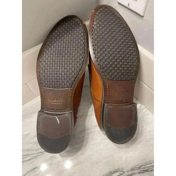 Men’s Cole Haan Grand Oxfords Plain Toe Brown Size 8 - Picture 8 of 9